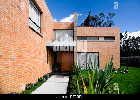 Facade of a house Stock Photo