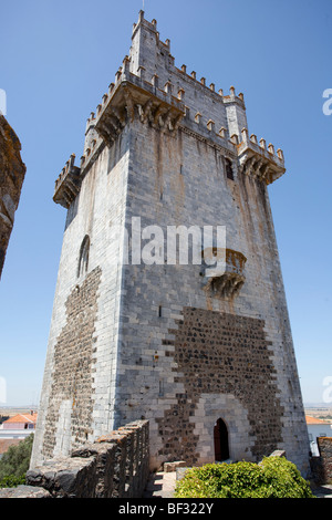 Portugal, Beja Castle - keep (Torre de Menagem) Stock Photo