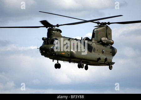 The Chinook is a very capable and versatile support helicopter that can be operated in many diverse environments. Stock Photo