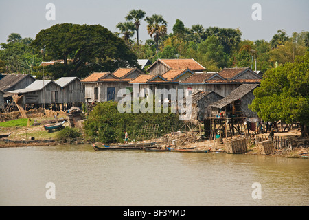 Life River in Cambodia Southeast Asia Stock Photo