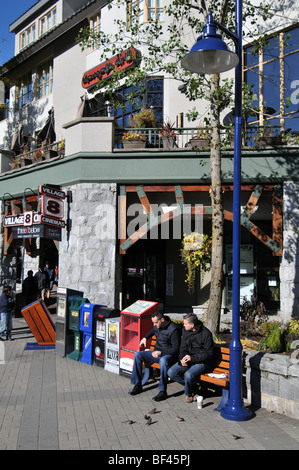 Whistler, British Columbia, Canada-where the 2010 Winter Olympic is holding Stock Photo