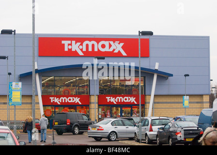TKMaxx store, Valentine Retail Park, Valentine Rd, Lincoln, England, UK Stock Photo