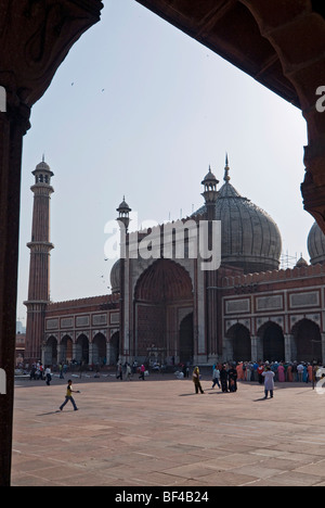 Friday Mosque, Jama Masjid, Jami Masjid, Old Delhi, India, Asia Stock Photo