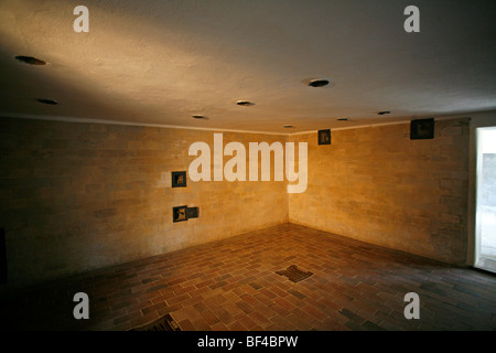 Gas Chambers disguised as showers at Dachau Concentration Camp, Germany ...