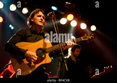 Robin Proper-Sheppard, singer and frontman of British band Sophia, performing live in the Schueuer, Lucerne, Switzerland, Europe Stock Photo