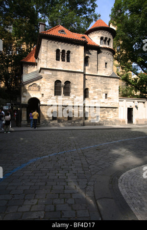 The ceremonial hall by the Old Jewish Cemetery, Prague, Czech Republic Stock Photo