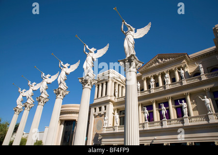 Angels at Caesars Forum, Las Vegas Stock Photo