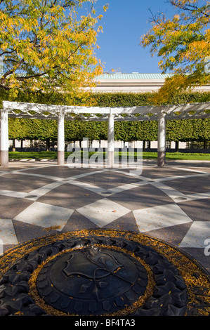 National Law Enforcement Officers Memorial in Washington DC Stock Photo