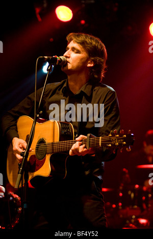 Robin Proper-Sheppard, singer and frontman of British band Sophia, performing live in the Schueuer, Lucerne, Switzerland, Europe Stock Photo