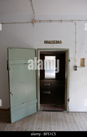 Gas Chambers disguised as showers at Dachau Concentration Camp, Germany ...