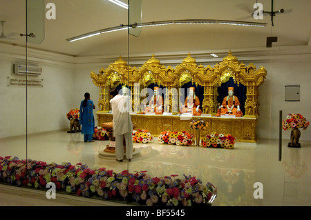 Swaminarayan Hindu temple Valsad Gujarat India Stock Photo