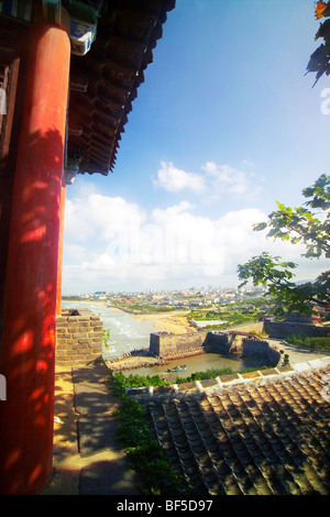 Penglai Pavilion, Penglai City, Shandong Province, China Stock Photo