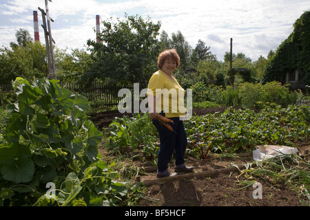 Kirov russia dacha scenes agriculture Stock Photo