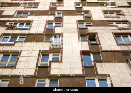 Soviet era apartment block, Yekaterinburg Stock Photo