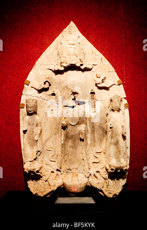 Buddha statue in Qingzhou Museum, Shandong Province, China Stock Photo