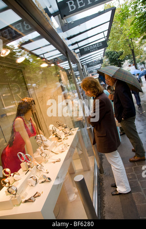 Bahnhofstrasse, Beyer Chronometrie, Deluxe Watches, Zurich, Switzerland Stock Photo