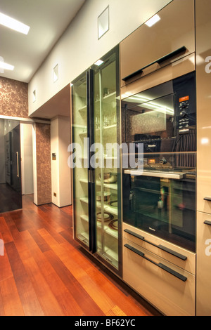Detail of modern kitchen Stock Photo