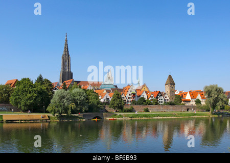 Deutschland, Stadtansicht von Ulm an der Donau, Germany Cityscape of Ulm at the Danube