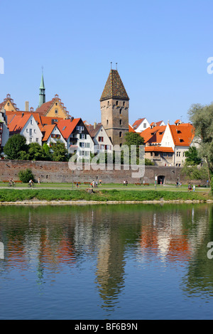 Deutschland, Stadtansicht von Ulm an der Donau, Germany Cityscape of Ulm at the Danube