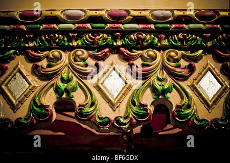 Detail on traditional carousel Stock Photo