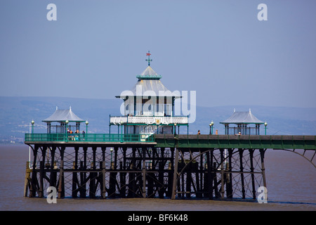 Clevedon Pier North Somerset Stock Photo