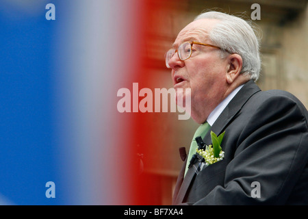 Paris (75): gathering of the National Front (Front national in French) on May 1 (2008/05/01) Stock Photo
