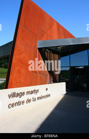 the visitor centre at Oradour-sur-Glane, France Stock Photo