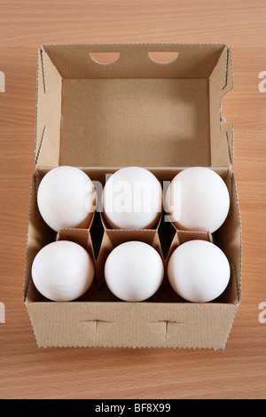 duck eggs Stock Photo