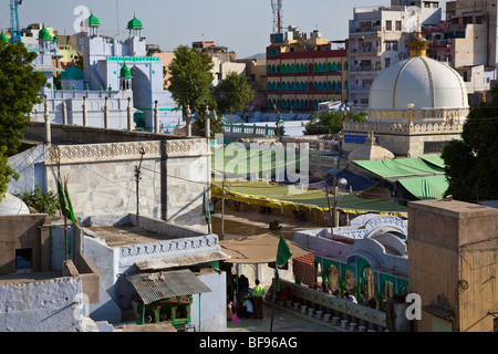 Dargah, Tomb of Sufi Saint Khwaja Chishti in Ajmer in Rajasthan India Stock Photo