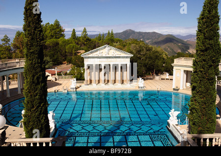 Neptune Pool at Hearst Castle, San Simeon, California, USA Stock Photo