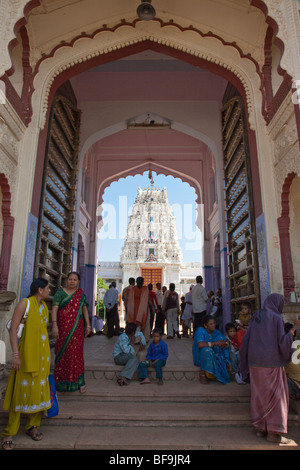 Sri Rama Vaikunth Hindu Temple in Pushkar in Rajasthan India Stock Photo