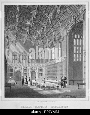 King’s College, Cambridge – Hall Stock Photo