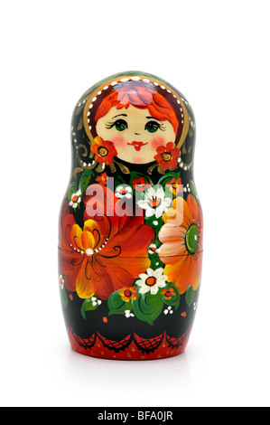 Russian Nesting Doll -  Matryoshka Stock Photo