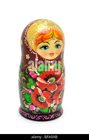 Russian Nesting Doll -  Matryoshka Stock Photo