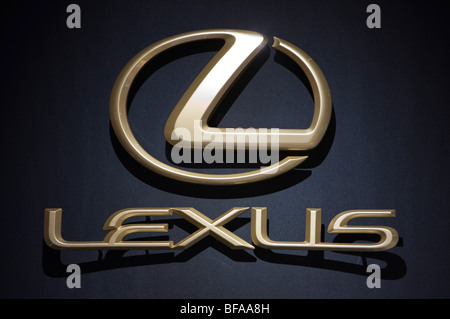 Logotype of Lexus. Stock Photo