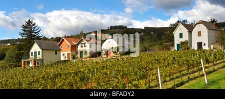 Wine cellars of the South Burgenland vineyards, Rechnitz, Austria Stock Photo