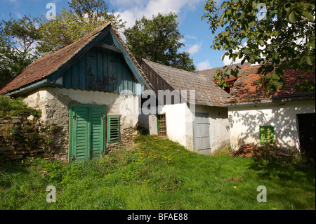 Wine cellars of the South Burgenland vineyards, Rechnitz, Austria Stock Photo