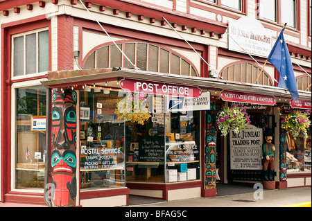 Downtown Juneau, Alaska, USA Stock Photo