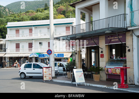 sami kefalonia branded corelli greece captain cafe alamy