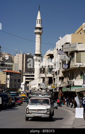 Grand Husseini Mosque, Downtown Amman, Jordan Stock Photo