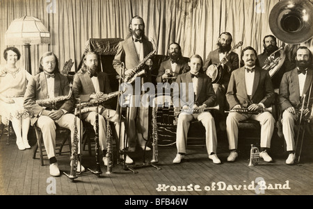 House of David Jazz Band Stock Photo