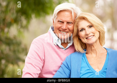 Portrait Of Senior Couple Stock Photo