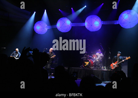 The Pixies concert, Doolittle reunion tour, Hollywood Palladium, 2009 Stock Photo