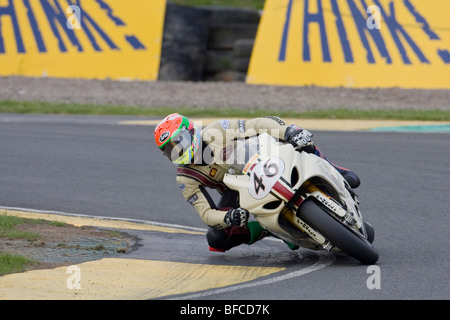 Tommy Bridewell - Team NB Suzuki GSX-R1000 K9 - British Superbike Championship 2009 - Knockhill, Scotland Stock Photo