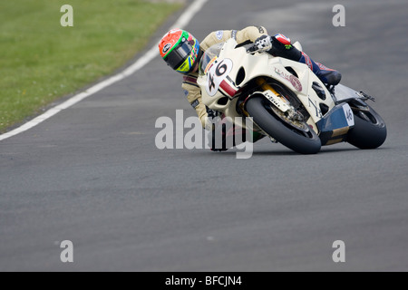 Tommy Bridewell - Team NB Suzuki GSX-R1000 K9 - British Superbike Championship 2009 - Knockhill, Scotland Stock Photo