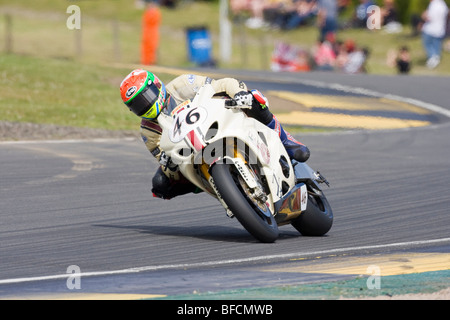 Tommy Bridewell - Team NB Suzuki GSX-R1000 K9 - British Superbike Championship 2009 - Knockhill, Scotland Stock Photo