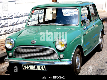 Original c. 1960 Austin Mini, France Stock Photo