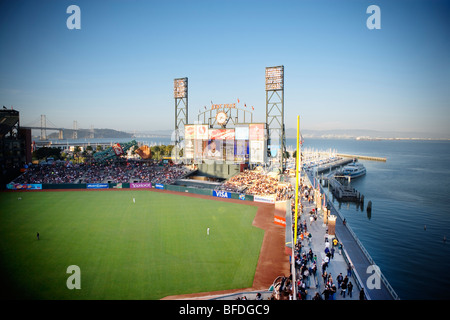 McCovey Cove next to Oracle Park San Francisco Giants baseball stadium,  California Stock Photo - Alamy