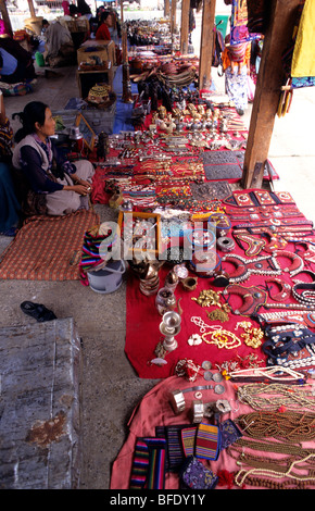 Market. Thimphu. Bhutan Stock Photo