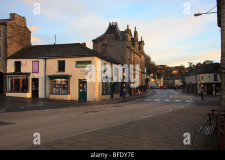 Street scene in Leyburn in Wensleydale Yorkshire Dales England UK Stock Photo